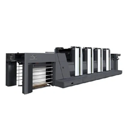 Used offset and digital graphic machine in warehouse