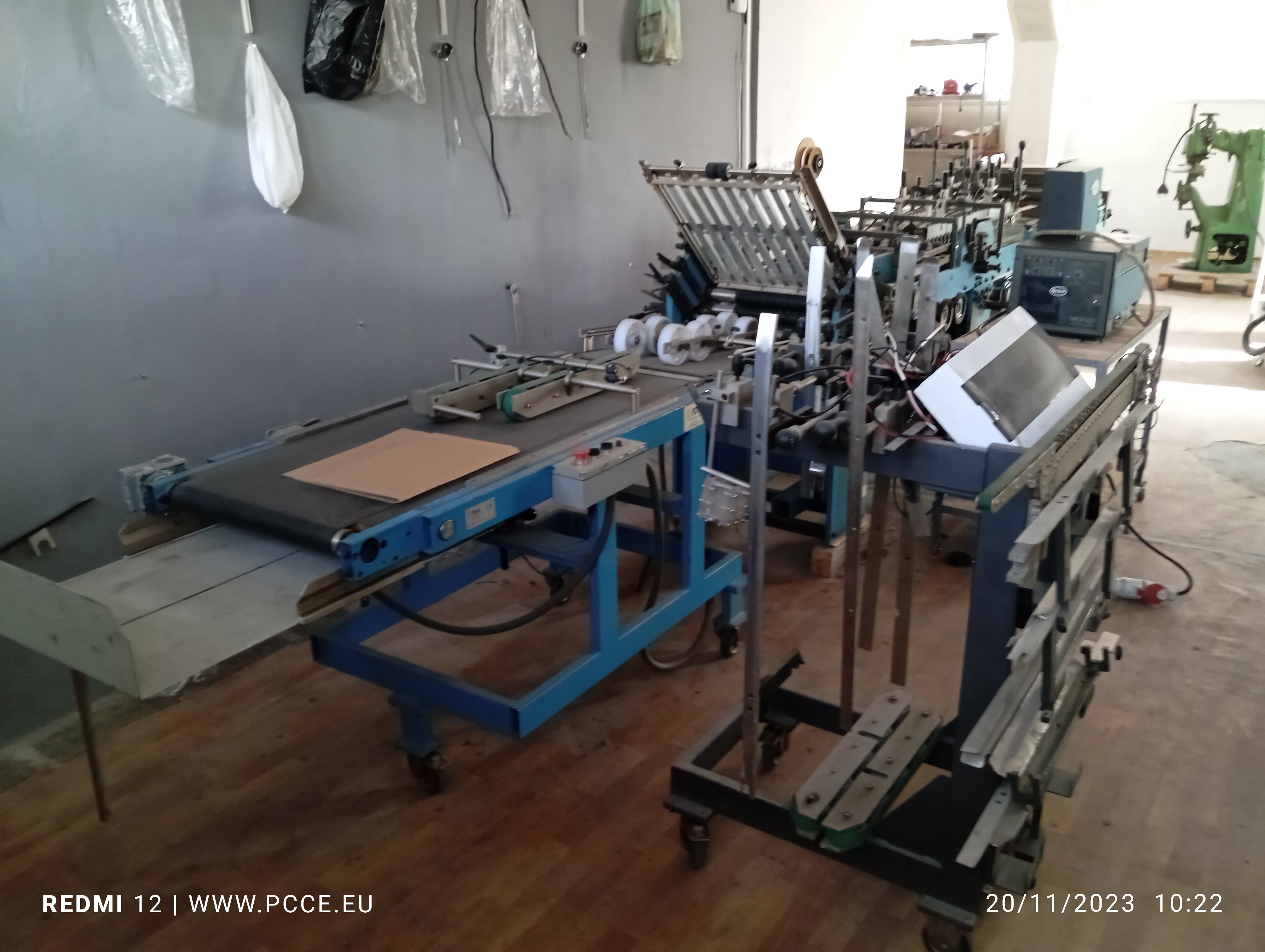 High speed folder gluer machine for corrugated boxes