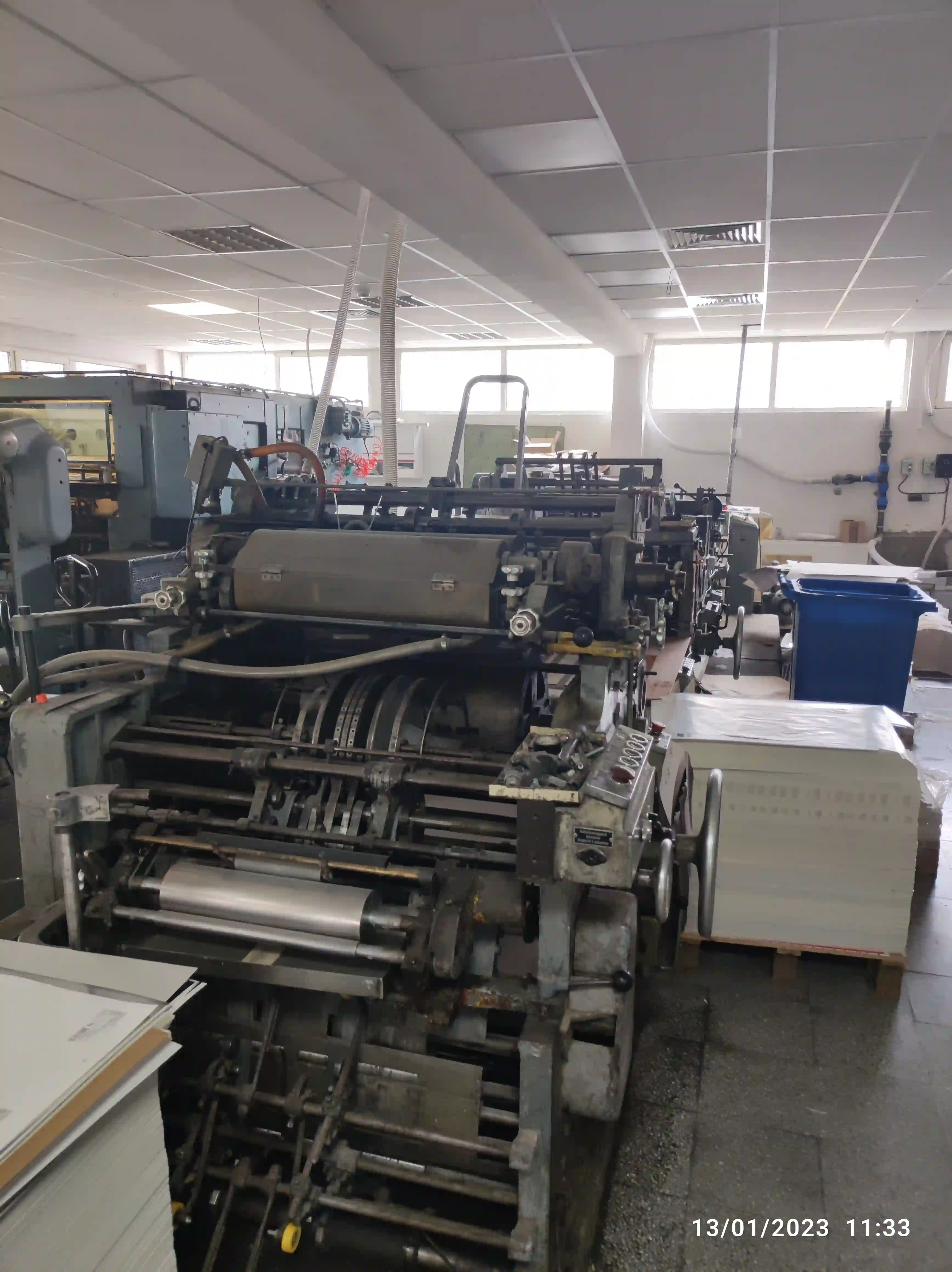 Square bottom paper bag machinery